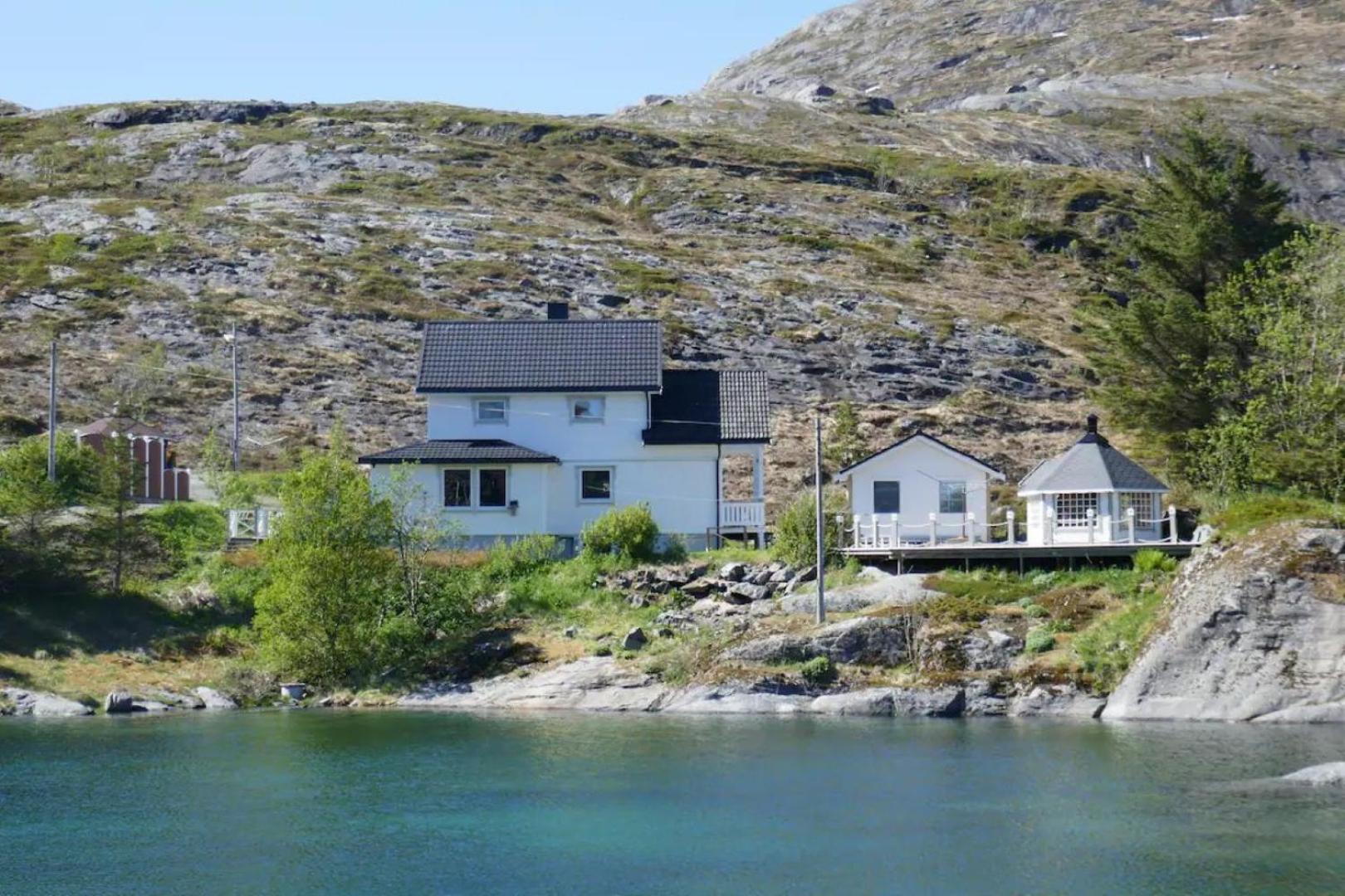 Seafront Holiday Home Close To Reine, Lofoten Sund  Luaran gambar